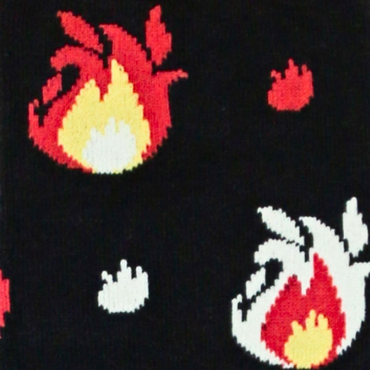 Sydney Sock Project - Fire. With every Sydney Sock Project pair, you support charities creating real change for people and the planet—ethical, impactful, and made to make a difference.