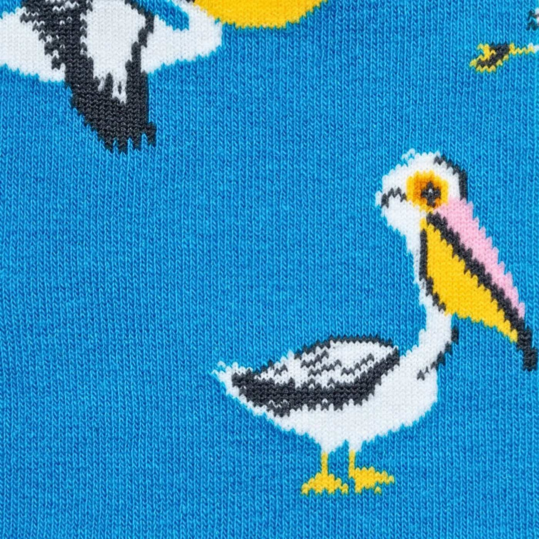 Sydney Sock Project - Pelican. With every Sydney Sock Project pair, you support charities creating real change for people and the planet—ethical, impactful, and made to make a difference.