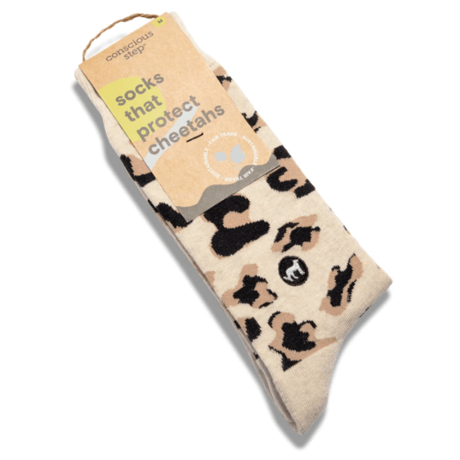 Conscious Step - Fairtrade Socks that Protect Cheetahs