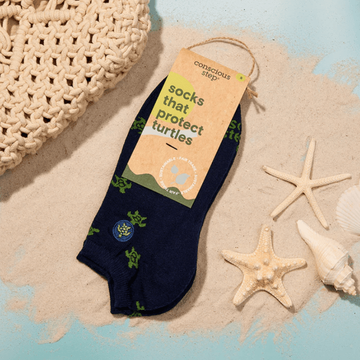 Conscious Step Environmentally Friendly Socks that Protect Turtles