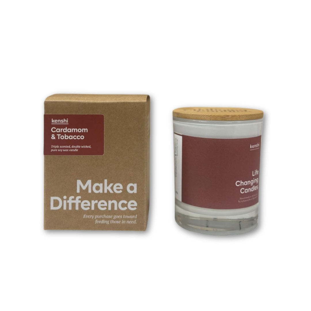 Kenshi Cardamom and Tobacco Candle