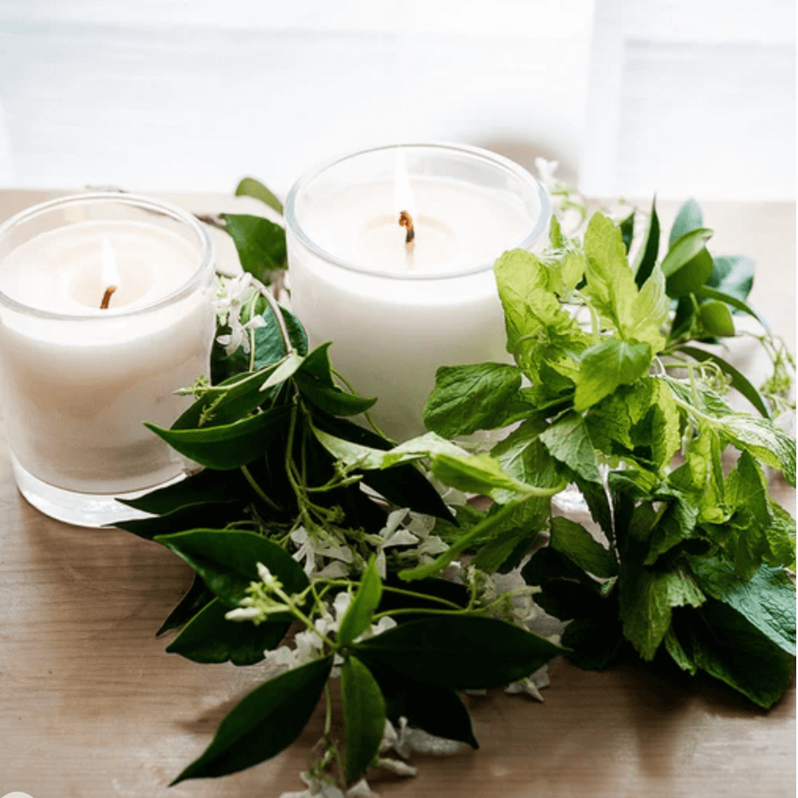 CandleXchange Mint and Jasmine Soy Candle