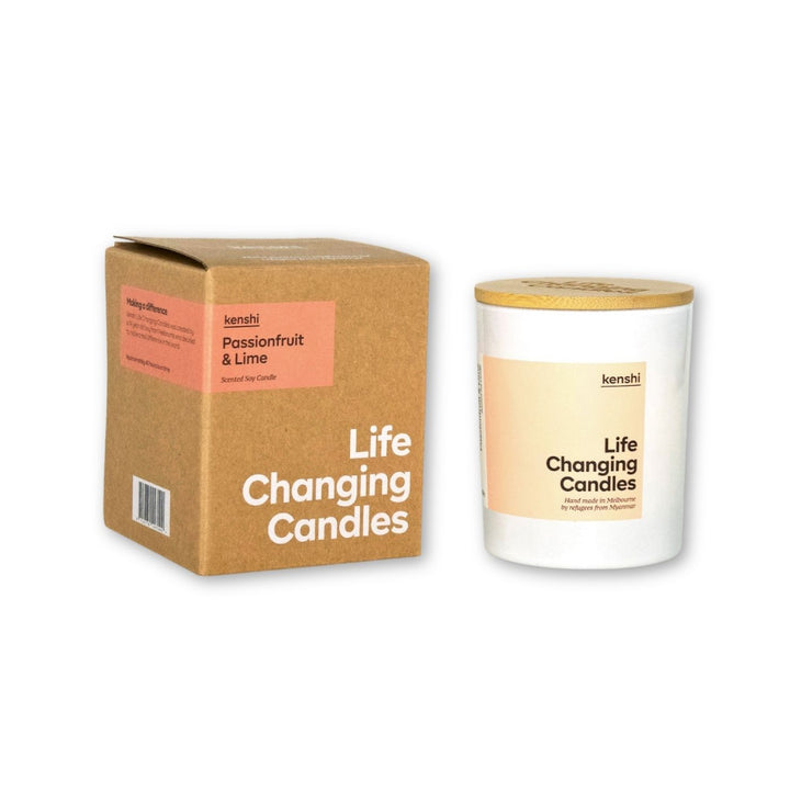 Kenshi Passionfruit and Lime Candle