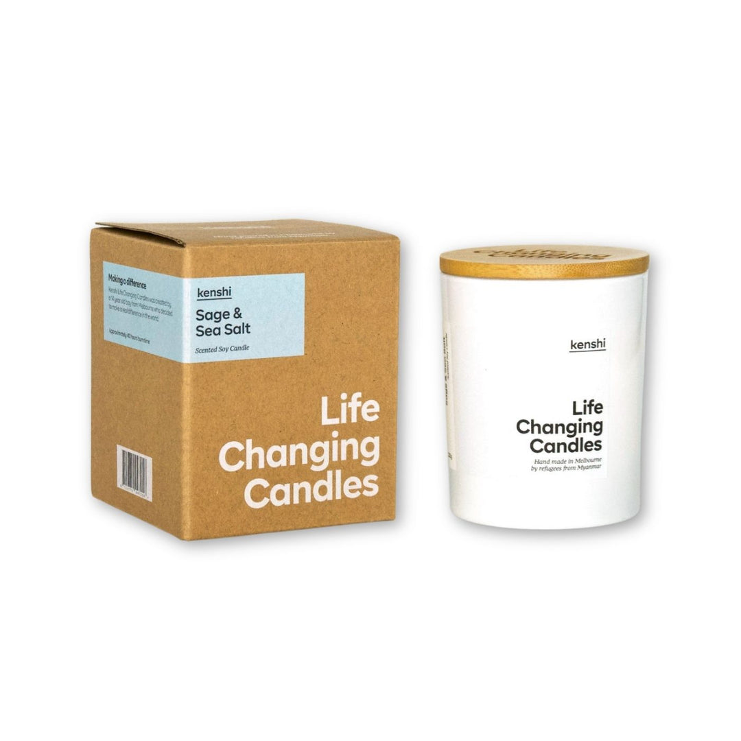 Kenshi Sage and Sea Salt Candle