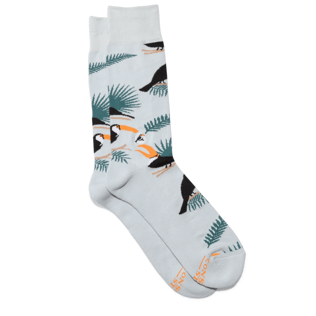 Conscious Step - Organic Fairtrade Socks that Protect Toucans