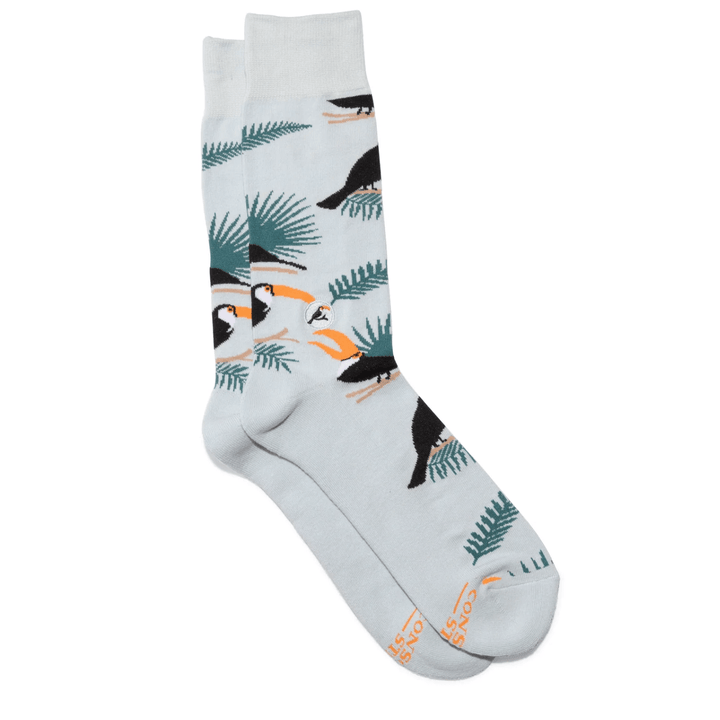 Conscious Step - Organic Fairtrade Socks that Protect Toucans