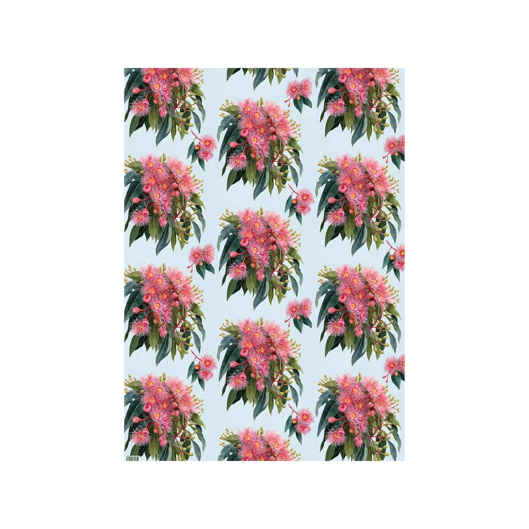 Eco-friendly, 100% recycled folded wrapping paper featuring Vickie Liu's art. Australian made, carbon neutral, with 10% of profits aiding native wildlife and habitat.