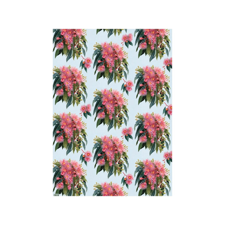 Eco-friendly, 100% recycled folded wrapping paper featuring Vickie Liu's art. Australian made, carbon neutral, with 10% of profits aiding native wildlife and habitat.