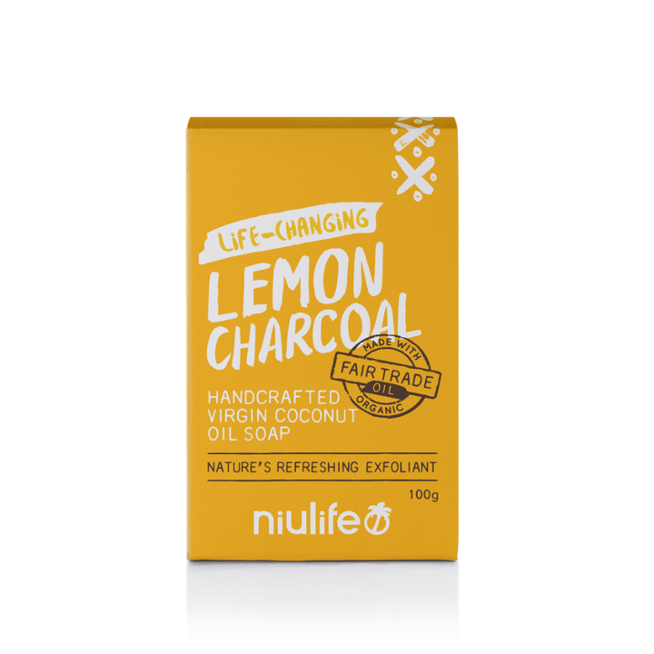 Niulife Charcoal Soap with Lemon