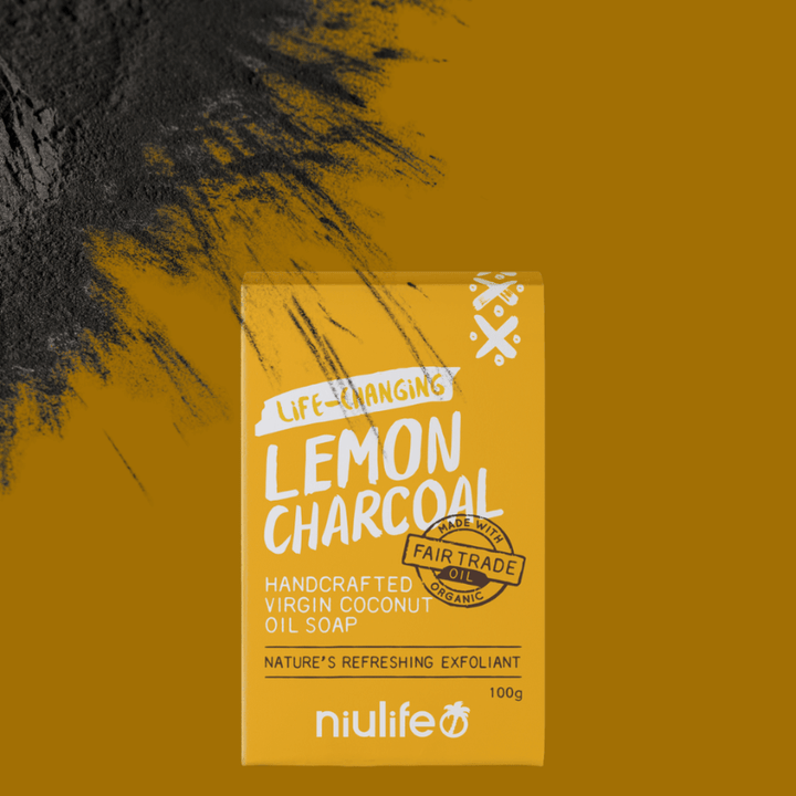 Niulife Charcoal Soap with Lemon