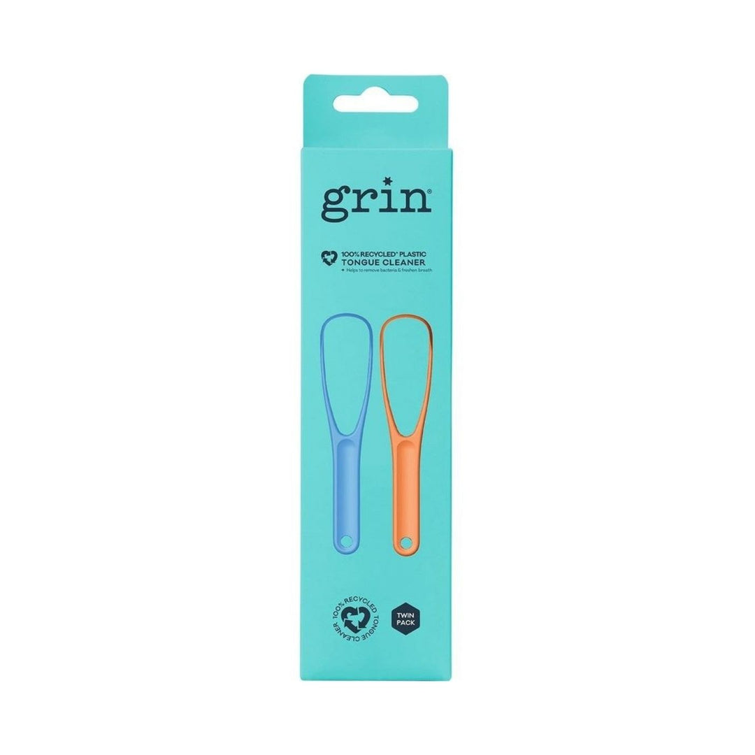 100% Recycled Plastic Tongue Cleaner 2pk