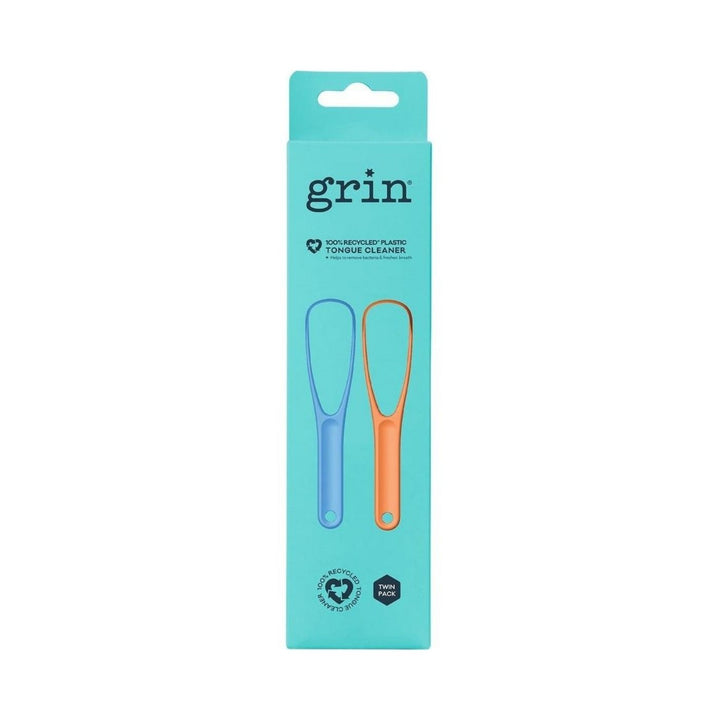 100% Recycled Plastic Tongue Cleaner 2pk