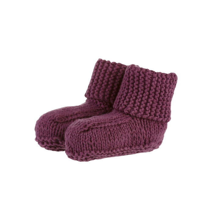 Pebble Hand-Made Knitted Baby Booties