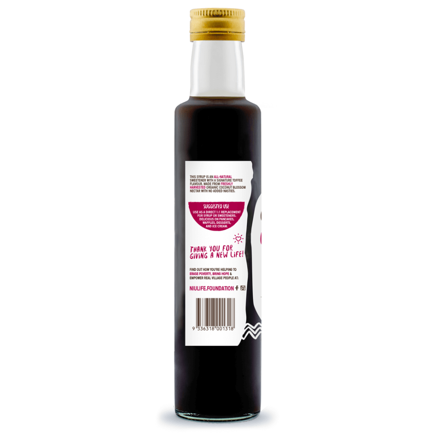 Niulife Handmade Coconut Syrup - Certified Organic