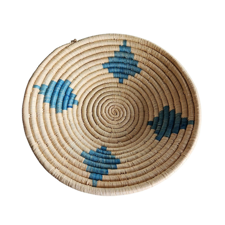 Afribeads Bowl - Large Woven Bowl. Empowering Ugandan women through fair trade. Every AfriBeads purchase supports sustainable income, education, and community transformation.