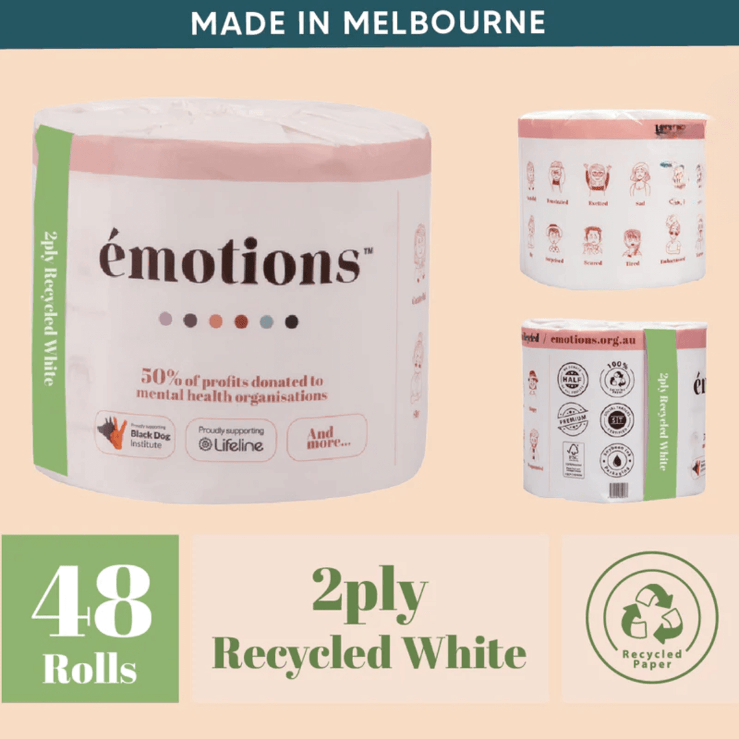 Made in Melbourne Recycled Toilet Paper (48 rolls)