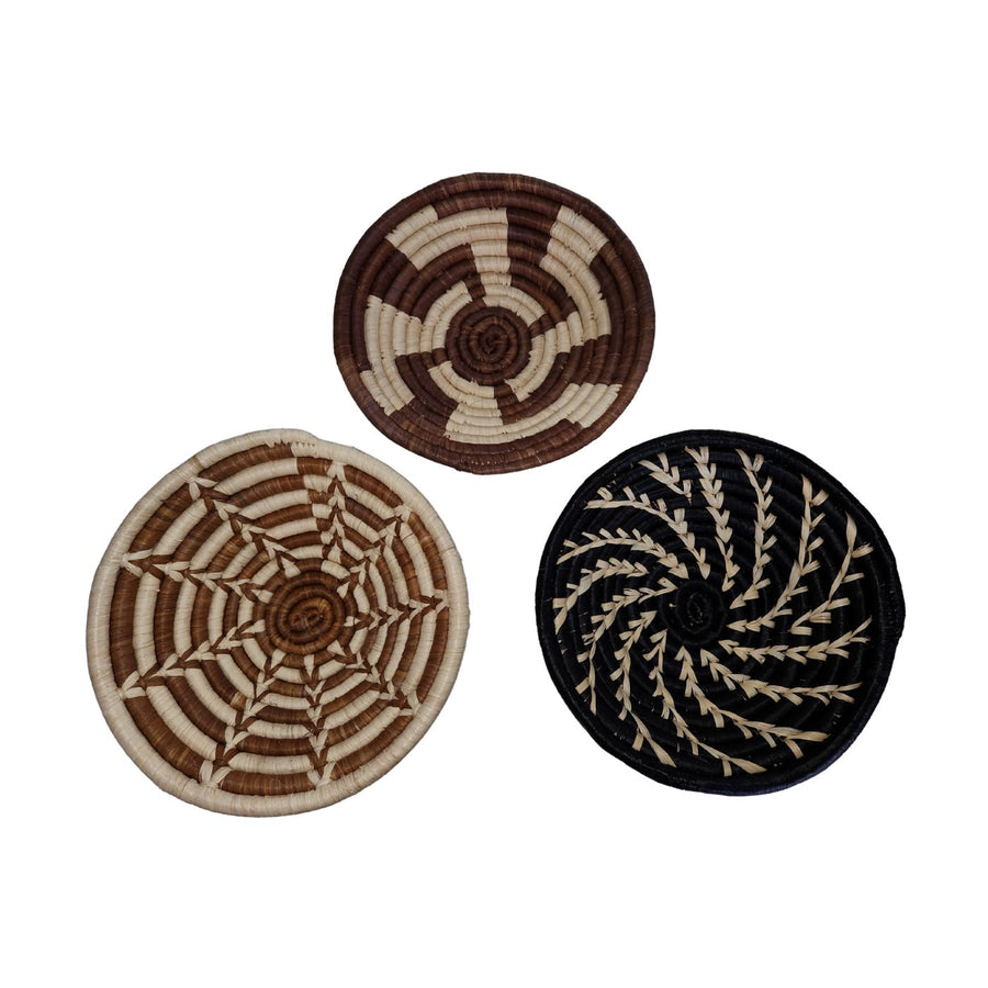 Afribeads Bowl - Medium Woven Bowl. Empowering Ugandan women through fair trade. Every AfriBeads purchase supports sustainable income, education, and community transformation.