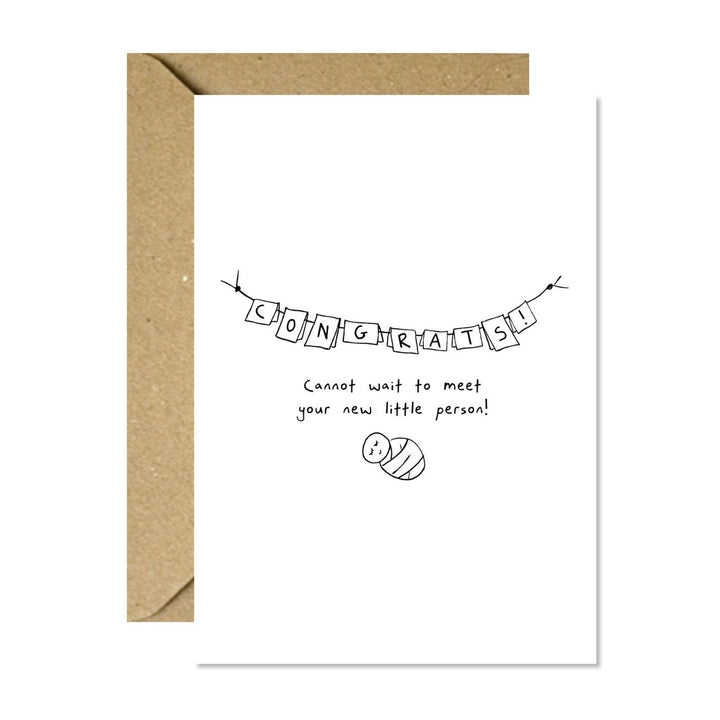 Greeting Card - New Little Person