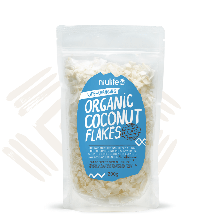 Niulife Certified Organic Coconut Flakes