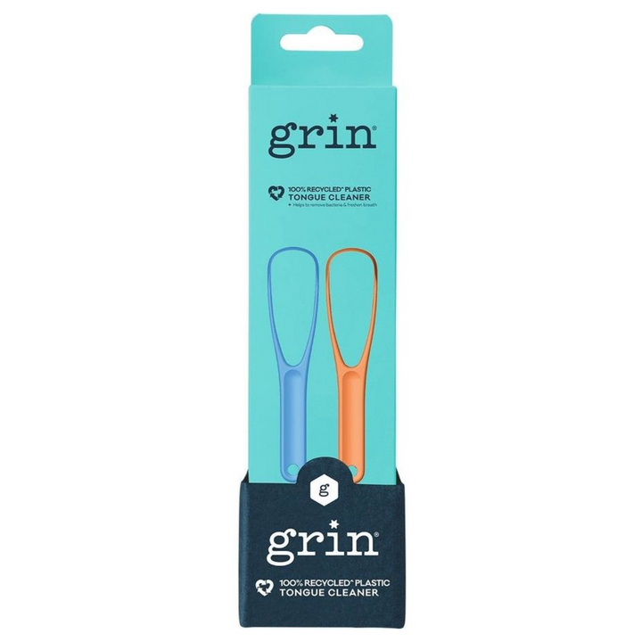 100% Recycled Plastic Tongue Cleaner 2pk