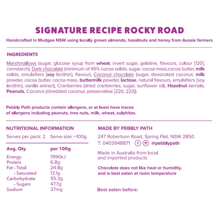 Rocky Road - Signature
