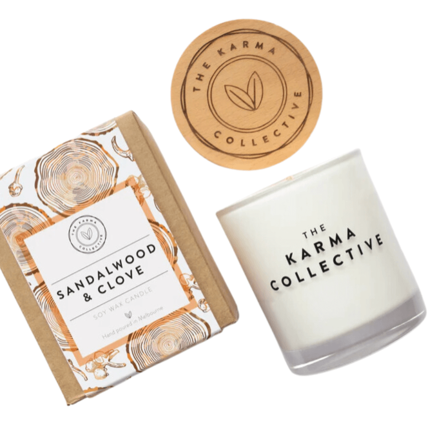 Karma Collective Sandalwood & Clove Soy Candle