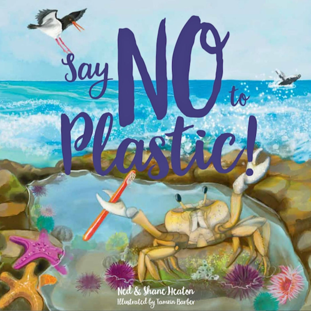 Turtle Tribe 'Say No to Plastic' Book empowers kids to tackle pollution with small actions that make a big impact. Supports Ocean Crusaders to help clean plastic from our oceans.