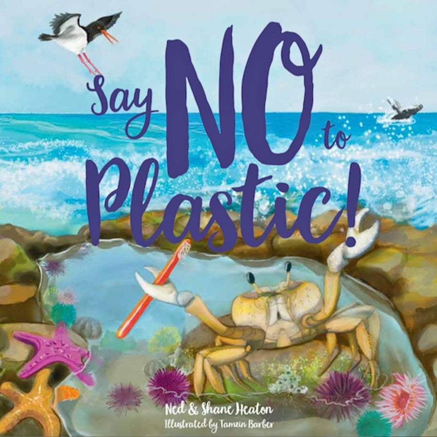 Turtle Tribe 'Say No to Plastic' Book empowers kids to tackle pollution with small actions that make a big impact. Supports Ocean Crusaders to help clean plastic from our oceans.