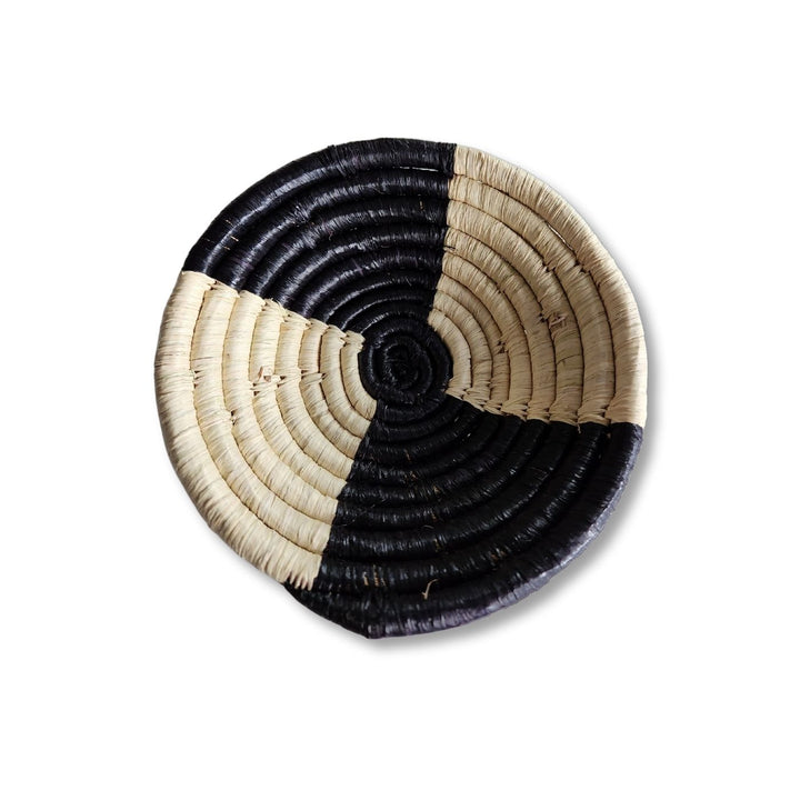Afribeads Bowl - Small Woven Bowl. Empowering Ugandan women through fair trade. Every AfriBeads purchase supports sustainable income, education, and community transformation.