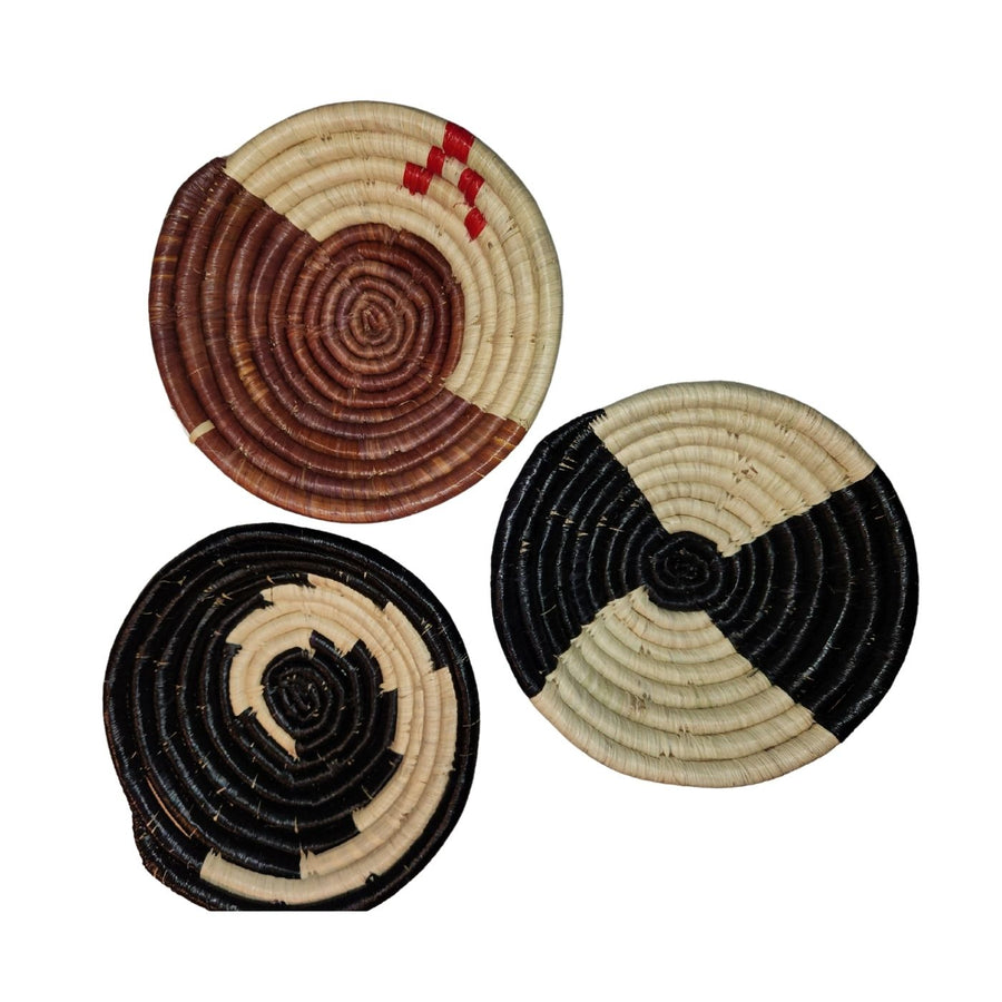 Afribeads Bowl - Small Woven Bowl. Empowering Ugandan women through fair trade. Every AfriBeads purchase supports sustainable income, education, and community transformation.
