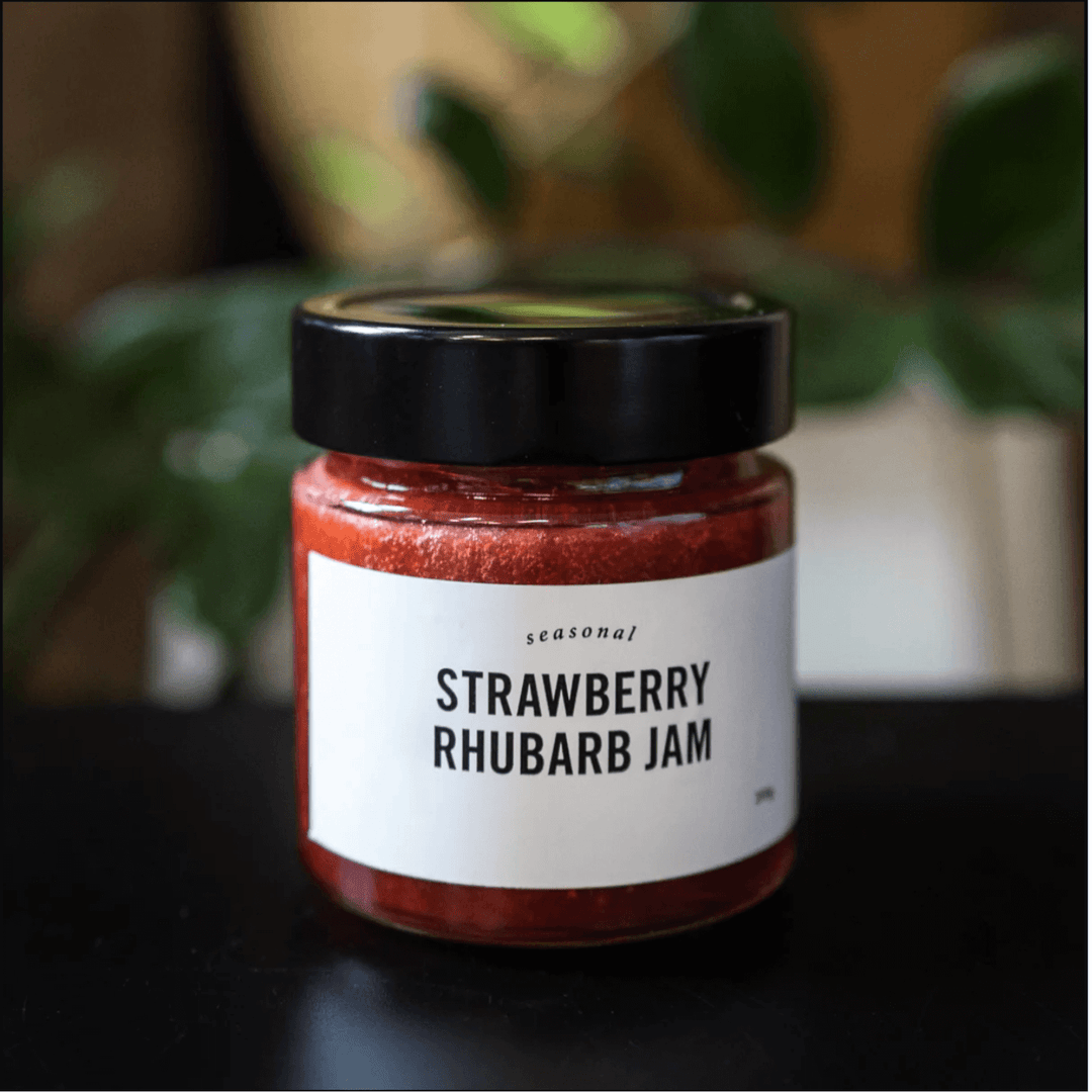 STREAT Strawberry Rhubarb Jam