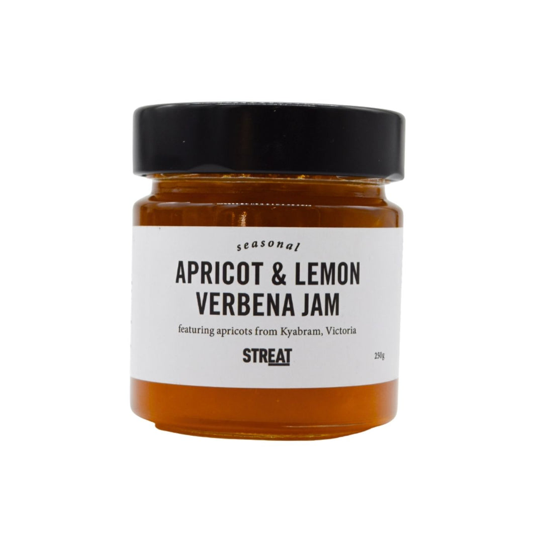 STREAT Apricot & Lemon Verbena Jam