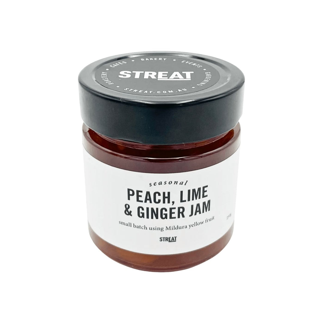 STREAT Peach, Lime & Ginger Jam