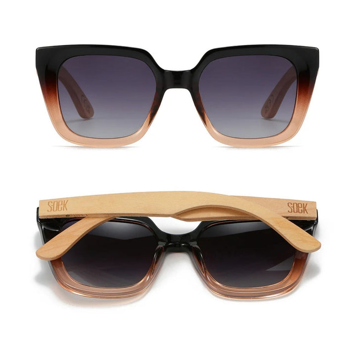 Sustainable Sunglasses - Soluna Ombre. Stylish, sustainable eyewear that gives back — SOEK plants one tree for every pair sold. Look good, do good, and help reforest the planet with every purchase.