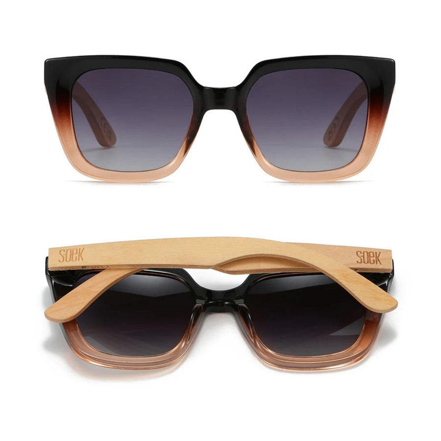 Sustainable Sunglasses - Soluna Ombre. Stylish, sustainable eyewear that gives back — SOEK plants one tree for every pair sold. Look good, do good, and help reforest the planet with every purchase.