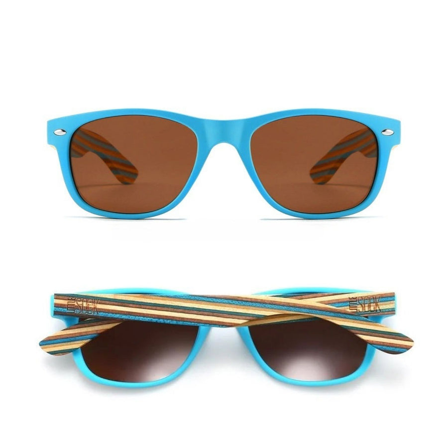 Sustainable SOEK Sunglasses - Little Shelly Kids Polarised Sunnies. Stylish, sustainable eyewear that gives back — SOEK plants one tree for every pair sold. Look good, do good, and help reforest the planet with every purchase.