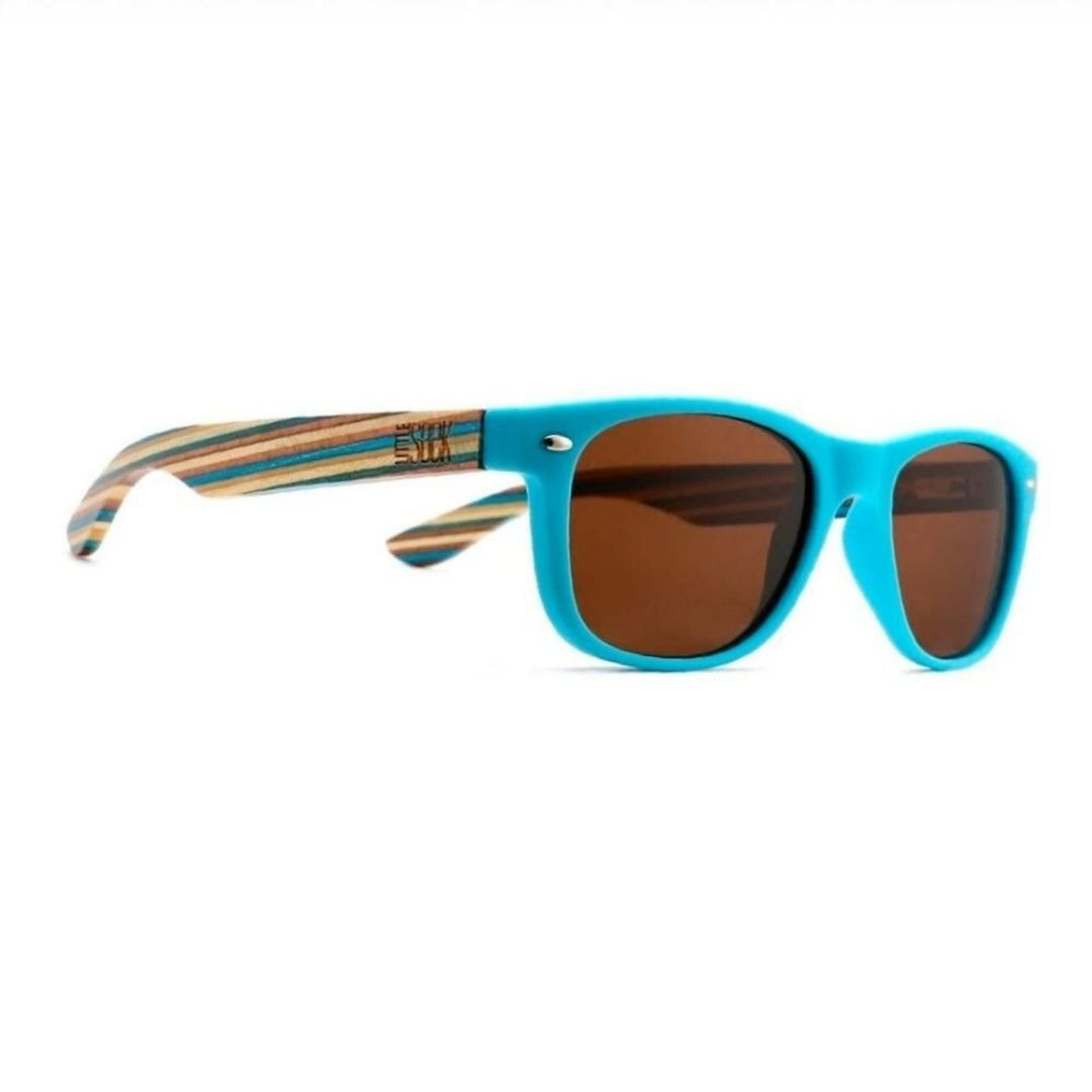 Sustainable SOEK Sunglasses - Little Shelly Kids Polarised Sunnies. Stylish, sustainable eyewear that gives back — SOEK plants one tree for every pair sold. Look good, do good, and help reforest the planet with every purchase.