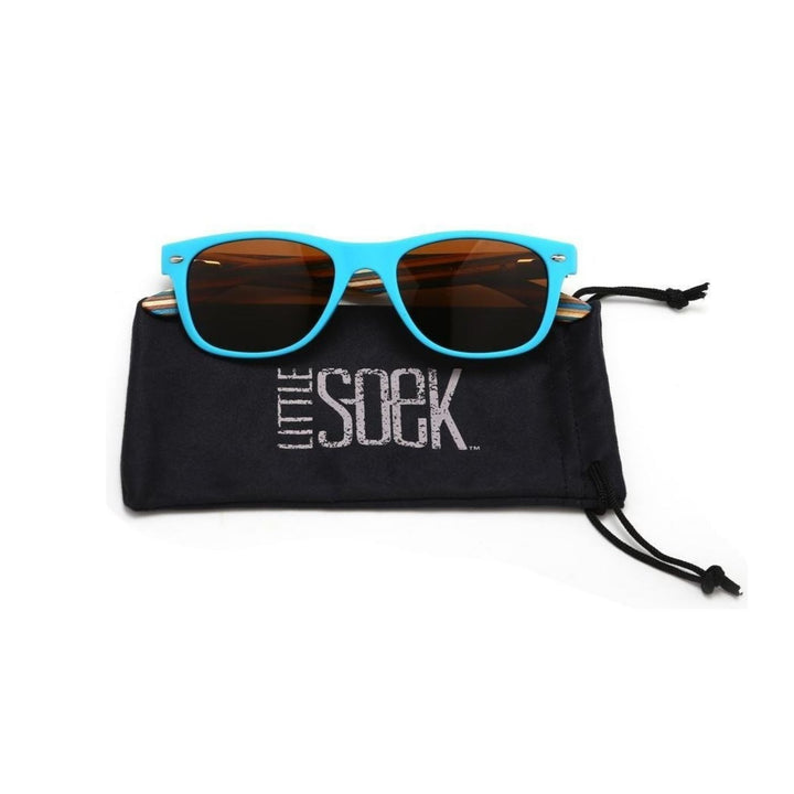 SOEK Sunglasses for Kids - Little Shelly Kids Polarised Sunnies. Stylish, sustainable eyewear that gives back — SOEK plants one tree for every pair sold. Look good, do good, and help reforest the planet with every purchase.
