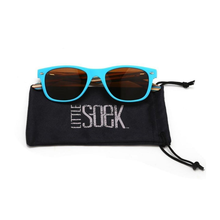 Sustainable SOEK Sunglasses - Kids Sunnies. Stylish, sustainable eyewear that gives back — SOEK plants one tree for every pair sold. Look good, do good, and help reforest the planet with every purchase.