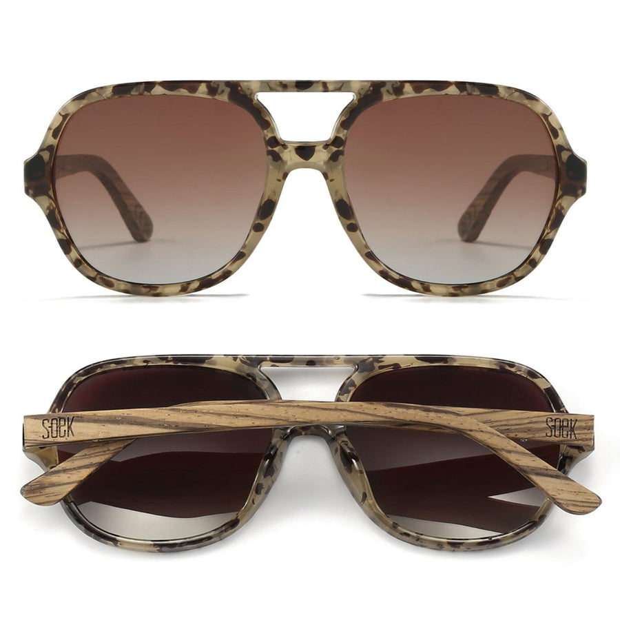 Sustainable Sunglasses - Billy Opal Tort. Stylish, sustainable eyewear that gives back — SOEK plants one tree for every pair sold. Look good, do good, and help reforest the planet with every purchase.