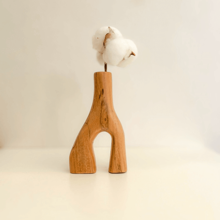 Wooden Vase