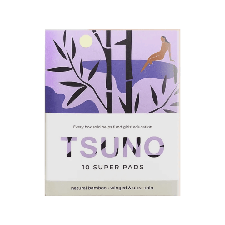 Tsuno Bamboo Pads with Wings - Super